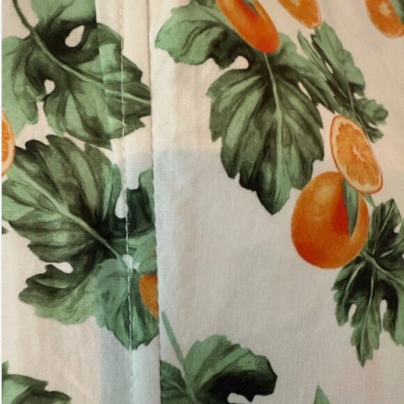 WeWoreWhat Straight Neck Corset Crop Top Orange Women's Size XL. NWT - Picture 6 of 11